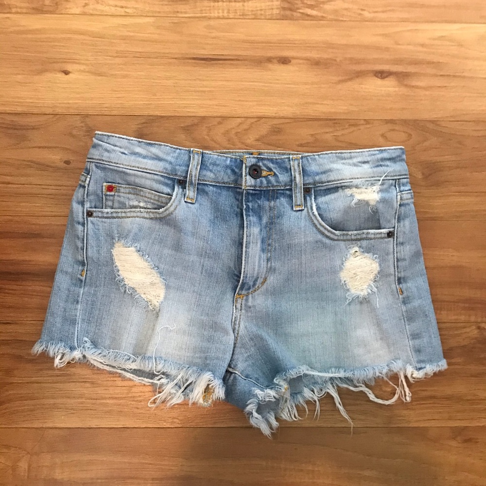 Joe’s Jeans High Rise Denim Cutoff Shorts Sz 27